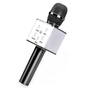 Бездротовий мікрофон караоке Q7 Black