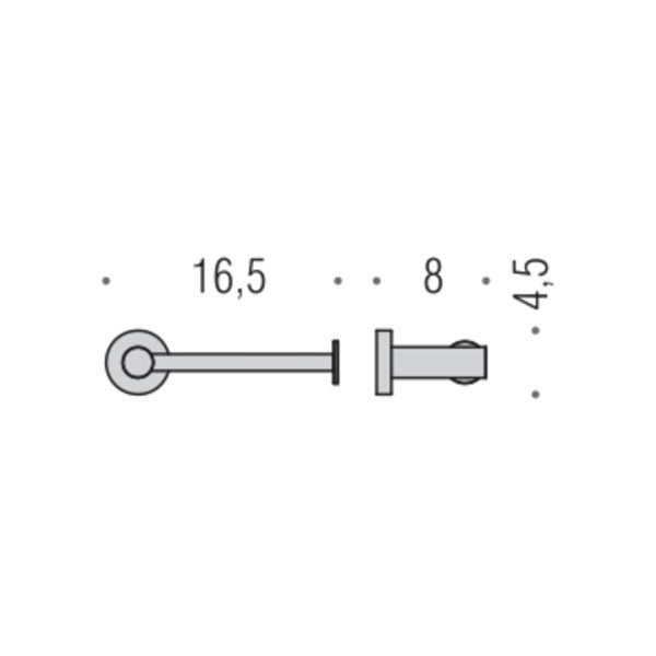 Colombo W4908 PlusПаперотримач хром