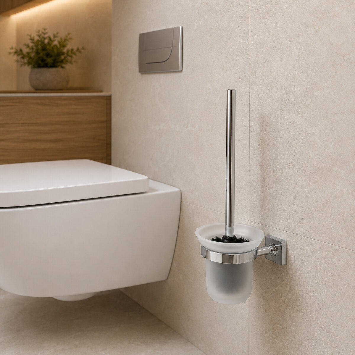 Trento Moderno Grande йоржик скло+хром 6 Trento Moderno Grande йоржик скло+хром - Зображення 6
