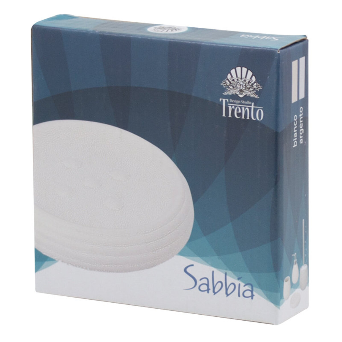 Trento Sabbia мильниця біла 3 Trento Sabbia мильниця біла - Зображення 3