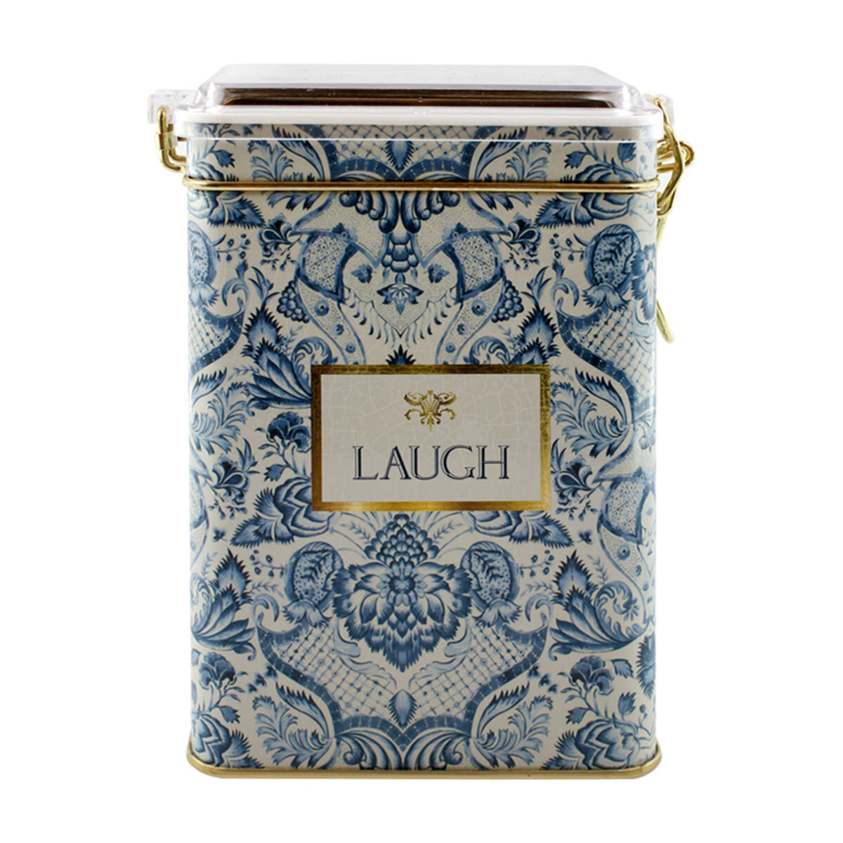 Ємність для зберігання Azulejo, білий і синій, 7,5*10*15 см, прямокутна 2 Ємність для зберігання Azulejo, білий і синій, 7,5*10*15 см, прямокутна - Зображення 2