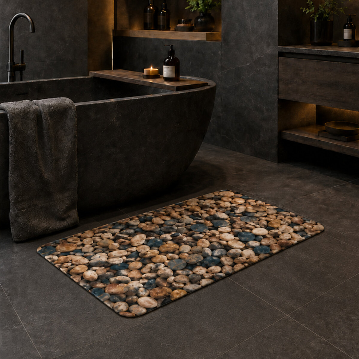 Килимок для ванни Trento Pure Stone 6 Килимок для ванни Trento Pure Stone - Зображення 6
