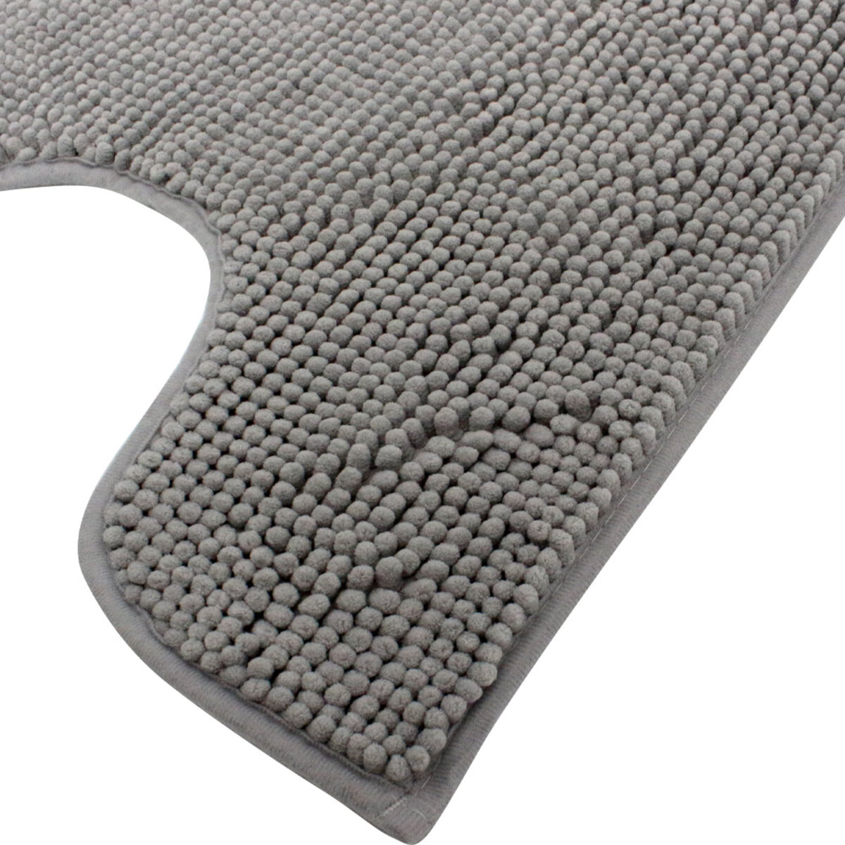 Trento Килимок Арт 5425 графіт 45*50 U shape 3 Trento Килимок Арт 5425 графіт 45*50 U shape - Зображення 3