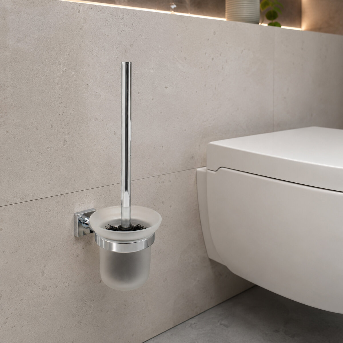 Trento Moderno Grande йоржик скло+хром 5 Trento Moderno Grande йоржик скло+хром - Зображення 5