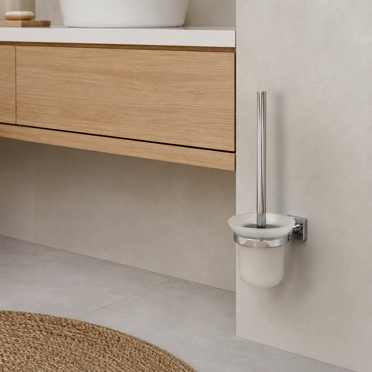 Trento Moderno Grande йоржик скло+хром 7 Trento Moderno Grande йоржик скло+хром - Зображення 7