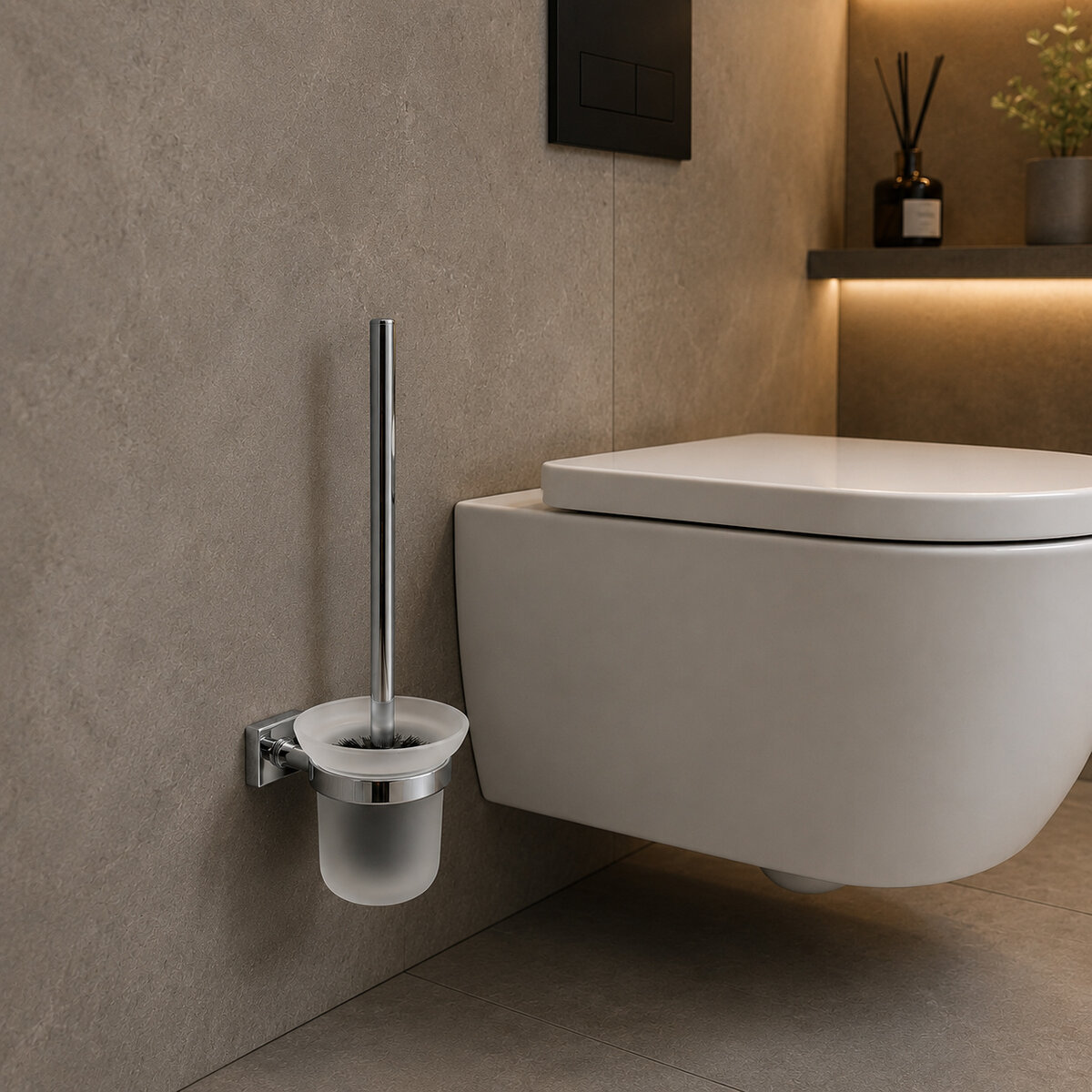 Trento Moderno Grande йоржик скло+хром 8 Trento Moderno Grande йоржик скло+хром - Зображення 8