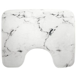 Килимок Trento U-shape Мармур, флісовий, 40*50*1,5