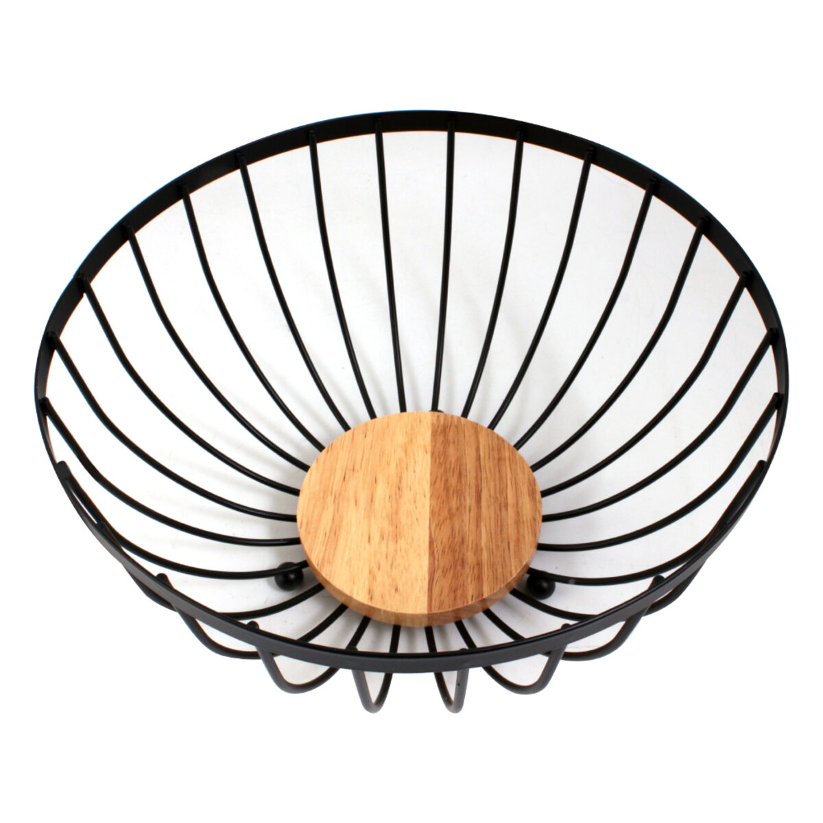 Кошик для фруктів Arino Bamboo, чорний, 25*25*13 см 3 Кошик для фруктів Arino Bamboo, чорний, 25*25*13 см - Зображення 3