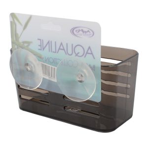 Arino Поличка Aqualine 15,9*8,7*8,4 сіра