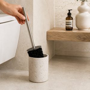 Йоржик Trento Natura, бежевий камінь, 9.3*9.3*13.7, полірезин