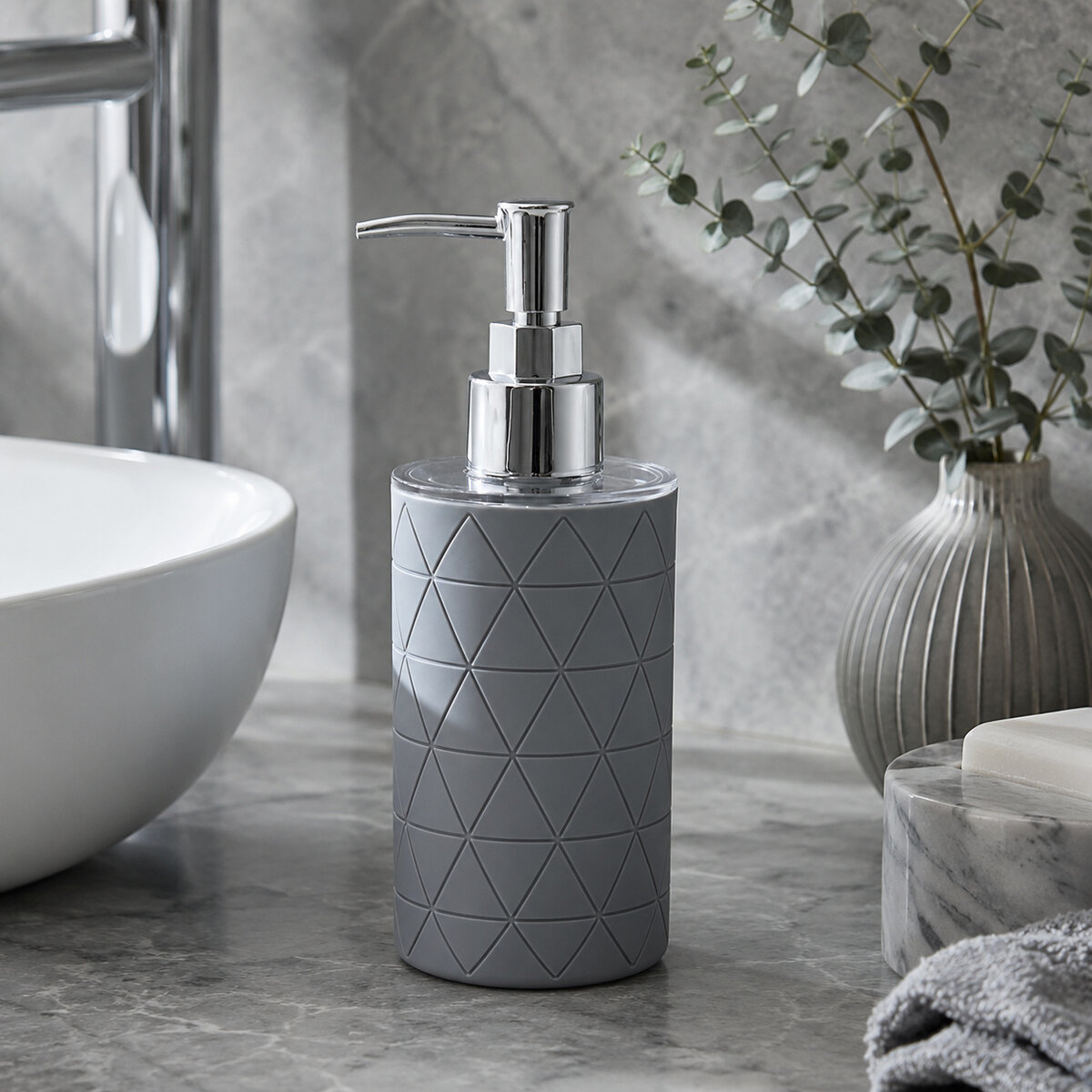 Trento Piramide grey Дозатор 4 Trento Piramide grey Дозатор - Зображення 4