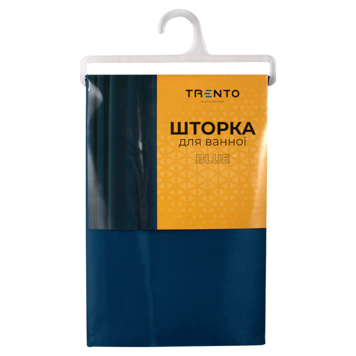 Шторка для ванної Trento Blue, 240х200, синій 4 Шторка для ванної Trento Blue, 240х200, синій - Зображення 4