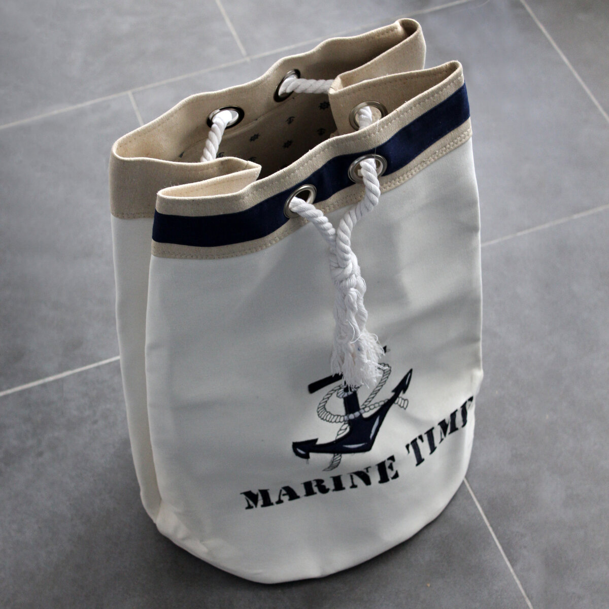 Кошик для білизни "Marine Time" Trento 3 Кошик для білизни "Marine Time" Trento - Зображення 3